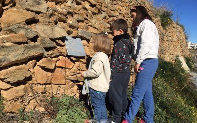 Inaugurado los dos primeros senderos literarios de Almería en Laroya